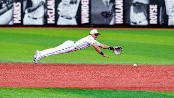 Louisville baseball infielder Alex Alicea (0)