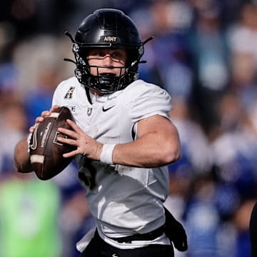 Bet the OVER on Cale Hellums' passing yards total in the Army-Navy game.