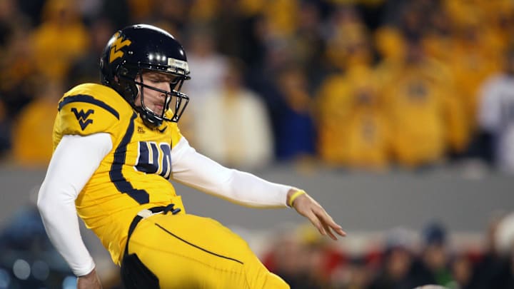 Former West Virginia specialist Pat McAfee has been inducted into the school Hall of Fame.