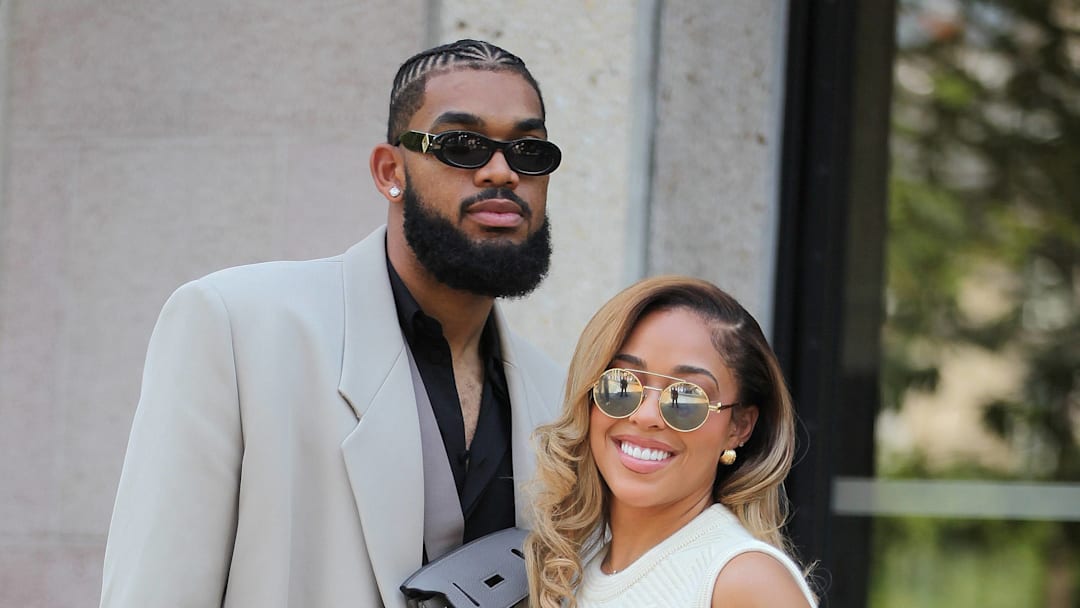 New York Knicks star Karl-Anthony Towns and his girlfriend, influencer and socialite Jordyn Woods