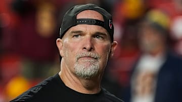Washington Commanders head coach Dan Quinn