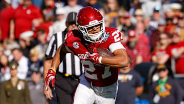 Oklahoma running back Gavin Sawchuk