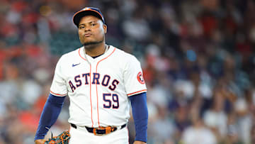 Houston Astros pitcher Framber Valdez