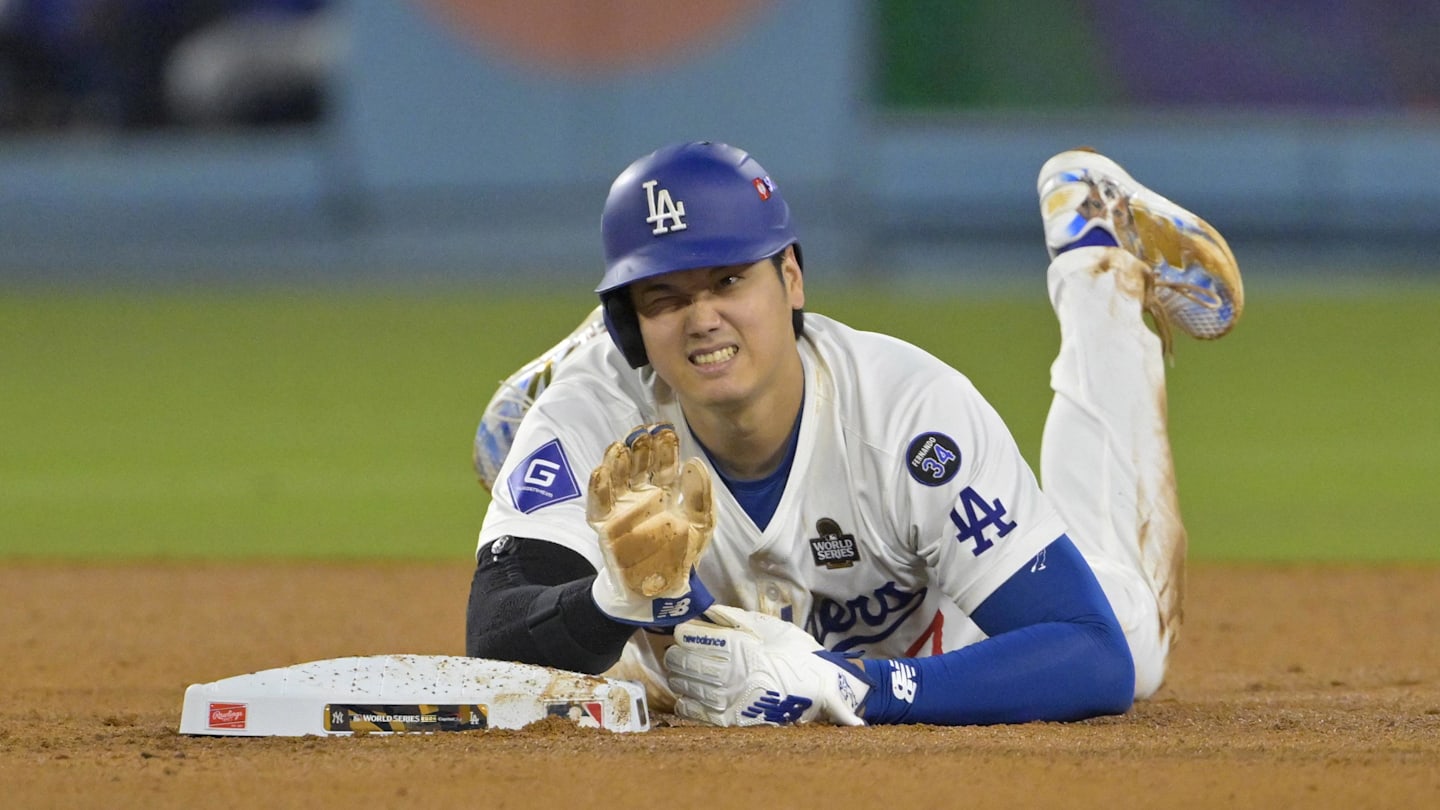 Baseball Fans React to Shohei Ohtani Suffering Injury in Dodgers' World ...