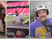 Jason Kelce and Travis Kelce react to the the elder Kelce's ESPN debut.