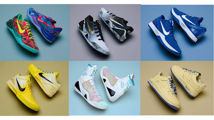 Vanessa Bryant previewed six upcoming Nike Kobe sneaker drops. Vanessa Bryant previewed six upcoming Nike Kobe sneaker drops.