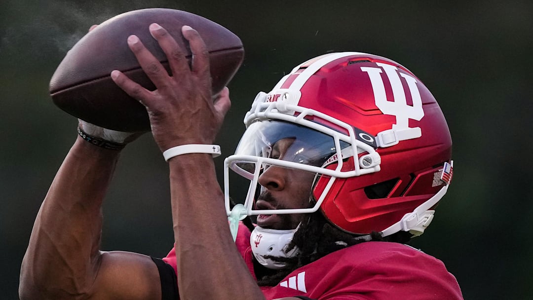 Indiana Hoosiers wide receiver Omar Cooper Jr. 