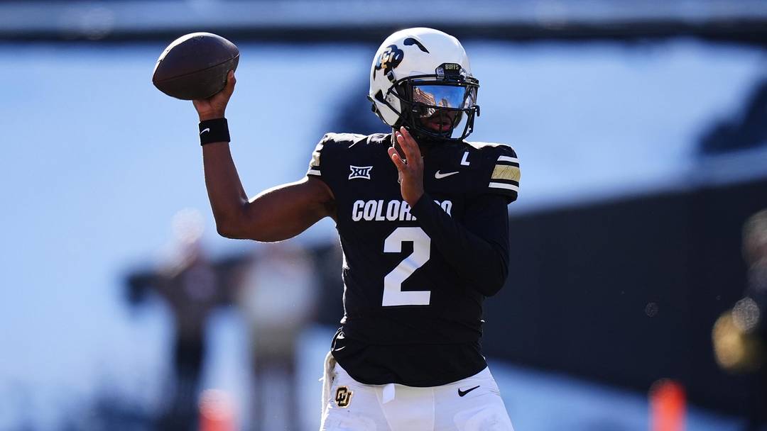 Colorado Buffaloes quarterback Shedeur Sanders (2) prepares to pass the ball in the third quarter against the Oklahoma State Cowboys at Folsom Field. Colorado Buffaloes quarterback Shedeur Sanders (2) prepares to pass the ball in the third quarter against the Oklahoma State Cowboys at Folsom Field.