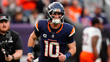 Bo Nix and the Broncos have split their first four games before a cross-country trip to Philadelphia.