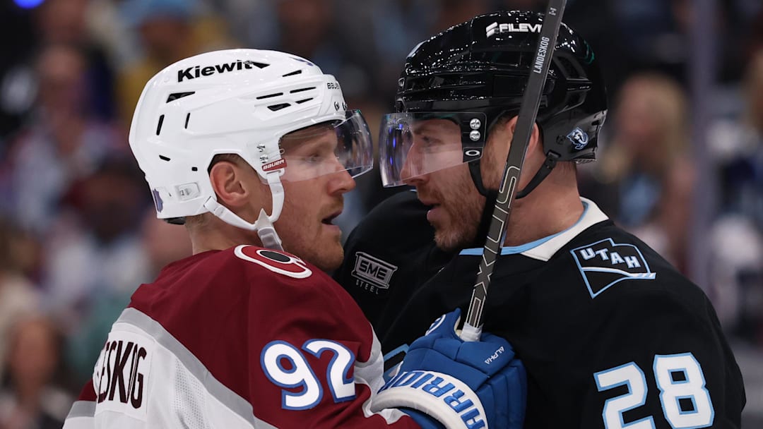Gabriel Landeskog and Ian Cole