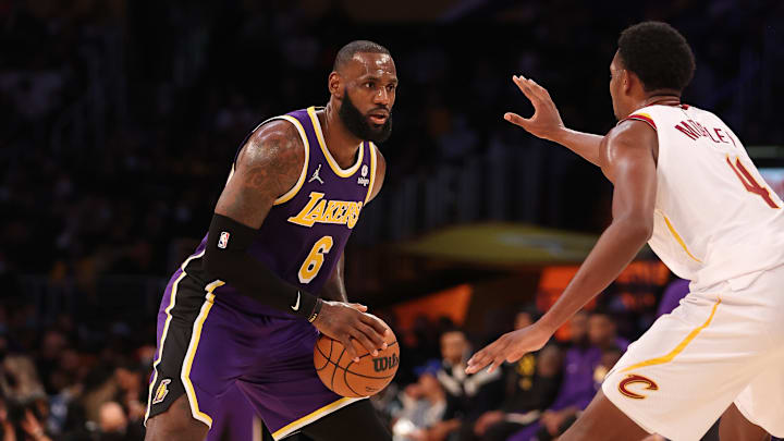 LeBron James reapareció esta semana en la NBA en el juego entre Lakers y Cavaliers 