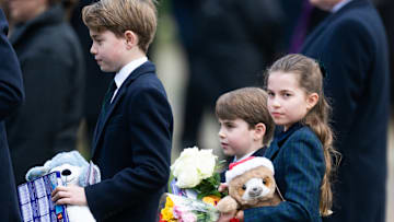 The British Royal Family Attend The Christmas Morning Service