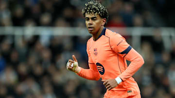 Lamine Yamal n'a pas eu le moindre ballon chaud à gérer.