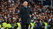 Ancelotti on the touchline