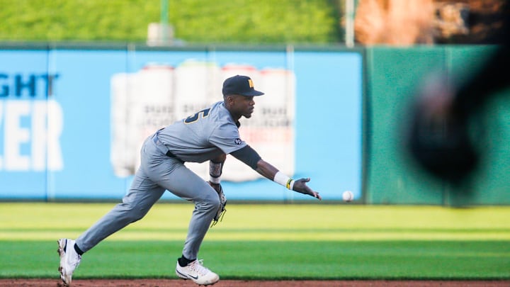 The Missouri State Bears took on the Mizzou Tigers at Hammons Field on Tuesday, April 26, 2022.

Tbaseball00530