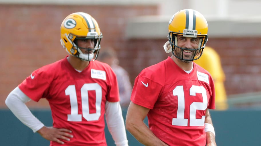 Jordan Love reflected on following in Aaron Rodgers footsteps as he became the Packers' starter. | Dan Powers via Imagn Content Services, LLC