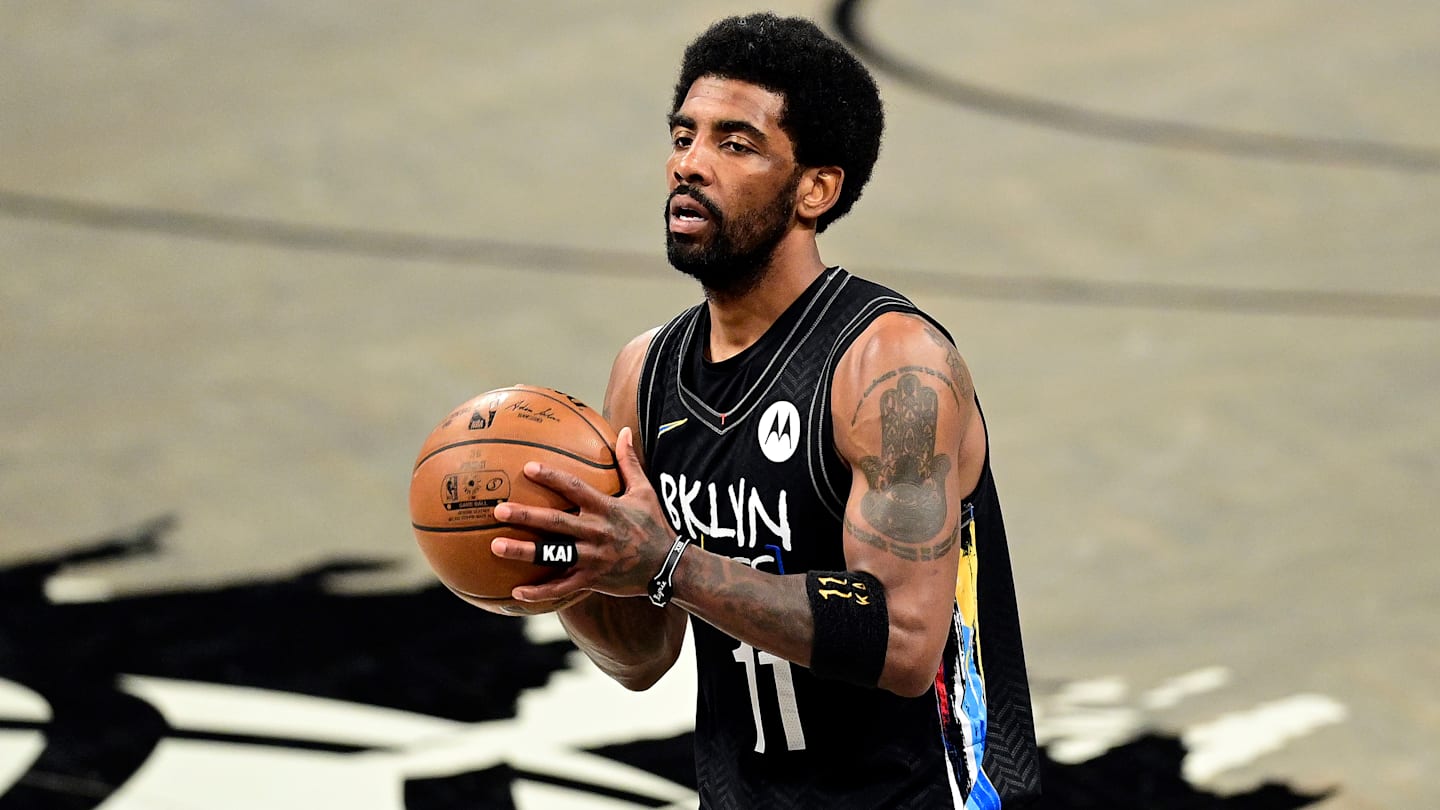 El quinteto titular de los Brooklyn Nets con el debut de Kyrie Irving