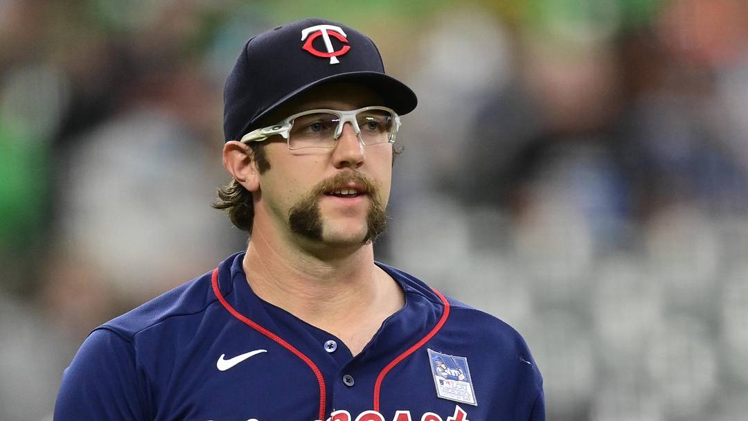 Jun 2, 2021; Baltimore, Maryland, USA;  Minnesota Twins relief pitcher Randy Dobnak (68) walks across the field during the game against the Baltimore Orioles at Oriole Park at Camden Yards. Mandatory Credit: Tommy Gilligan-Imagn Images