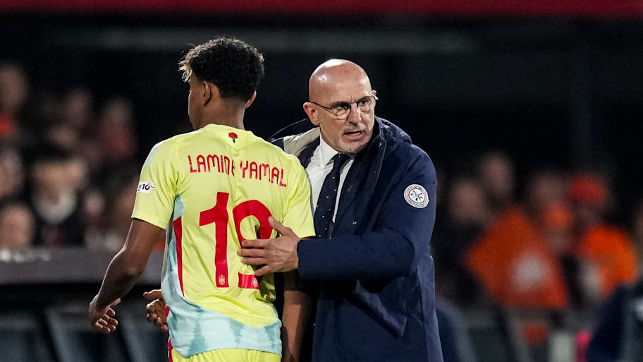 Lamine Yamal, Luis de la Fuente