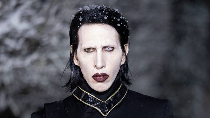 Marilyn Manson at Paris Fashion Week 2026-2027