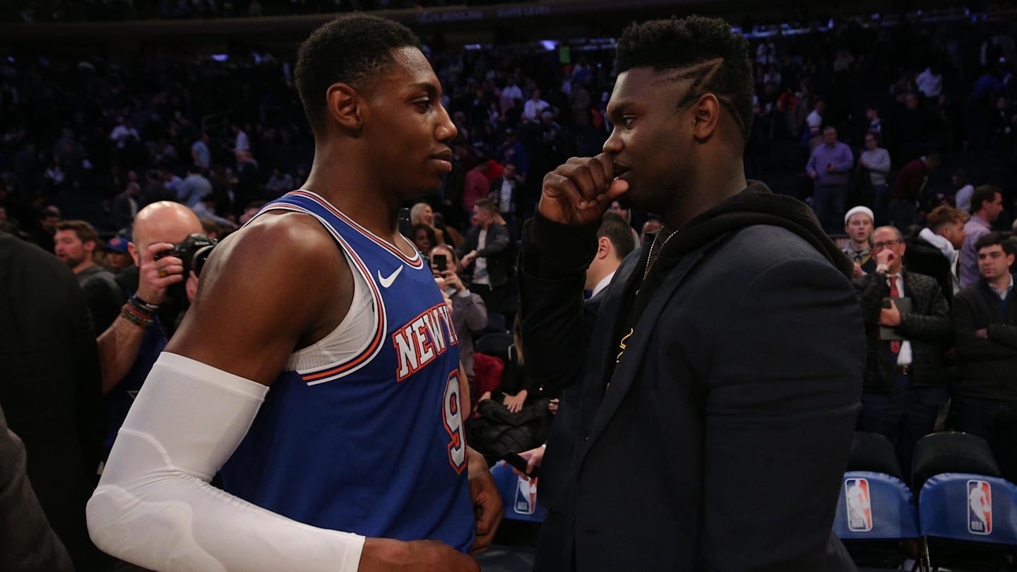 Zion Williamson Sends Instagram Message To Former Duke Teammate RJ Barrett