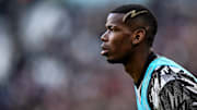 Paul Pogba of Juventus FC looks on during the Serie A...