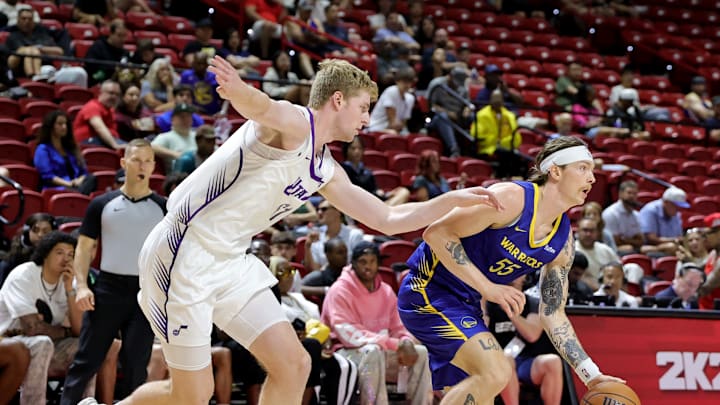 2025 NBA Summer League - Golden State Warriors v Utah Jazz