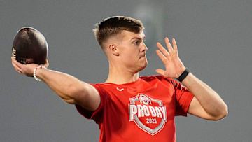 Ohio State Buckeyes quarterback Will Howard