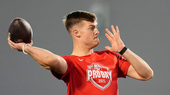 Ohio State Buckeyes quarterback Will Howard