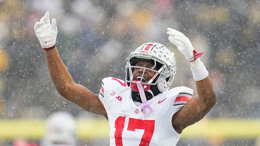 Ohio State Buckeyes wide receiver Carnell Tate