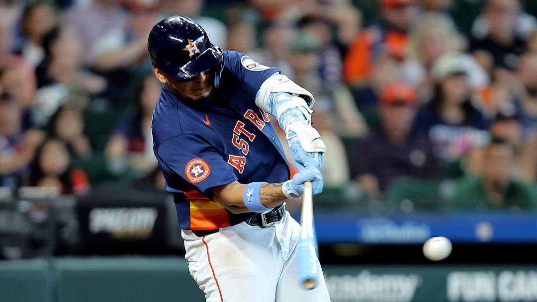 Houston Astros third baseman Isaac Paredes.