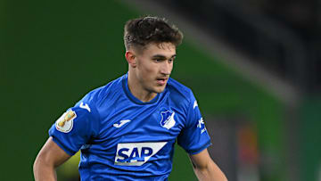 Tom Bischof in action for Hoffenheim 