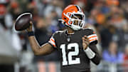 Cleveland Browns quarterback Shedeur Sanders.