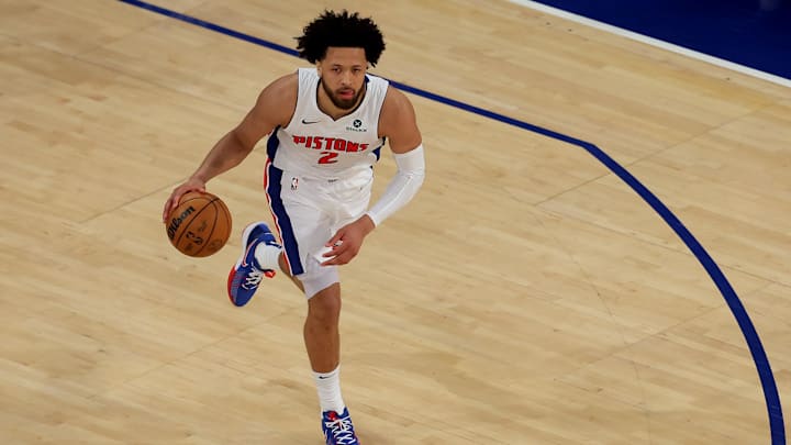 Detroit Pistons guard Cade Cunningham is a solid prop target in Game 3. Detroit Pistons guard Cade Cunningham is a solid prop target in Game 3.