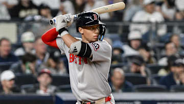 Boston Red Sox second baseman Kristian Campbell