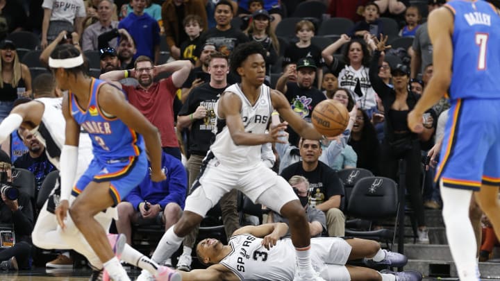 Josh Primo, San Antonio Spurs Josh Primo, San Antonio Spurs