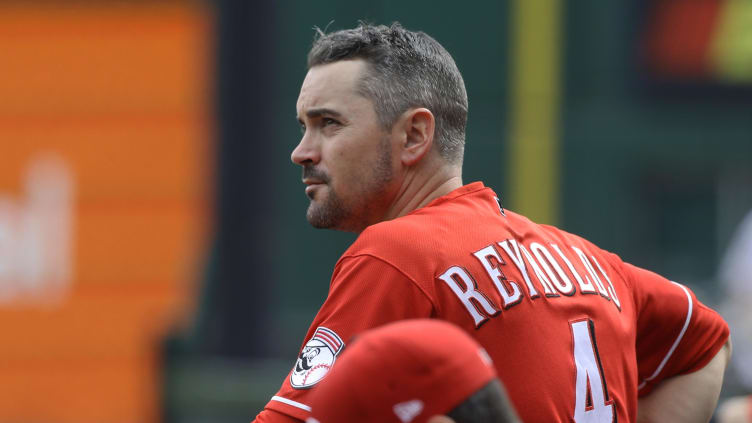 Cincinnati Reds first baseman Matt Reynolds.