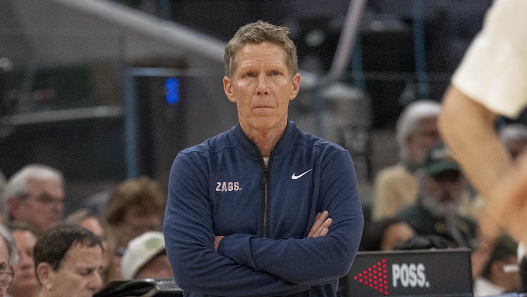 Gonzaga Bulldogs head coach Mark Few.
