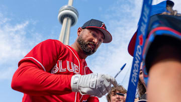 Los Angeles Angels v Toronto Blue Jays