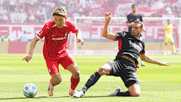 Ritsu Doan (l.) soll Teamkollege von Ellyes Skhiri werden