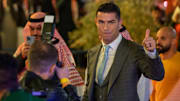 Cristiano Ronaldo en su presentación oficial como jugador del Al-Nassr, donde ya causa furor