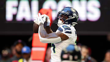 DK Metcalf of the Seattle Seahawks