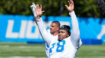 Detroit Lions defensive lineman Tyleik Williams (78).