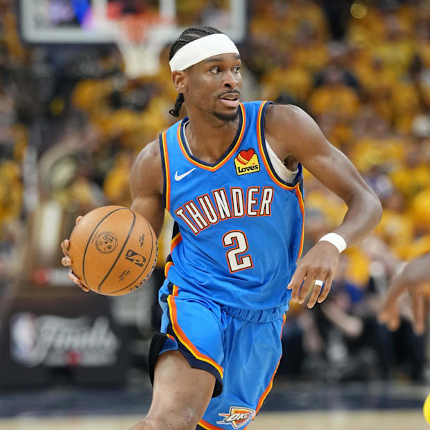 Oklahoma City Thunder guard Shai Gilgeous-Alexander