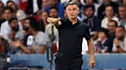 Christophe Galtier dément vouloir changer de système de jeu.