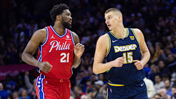 Philadelphia 76ers center Joel Embiid, a clear front-runner for NBA MVP has seen his odds drop in favor of Denver Nuggets reigning MVP Nikola Jokic.