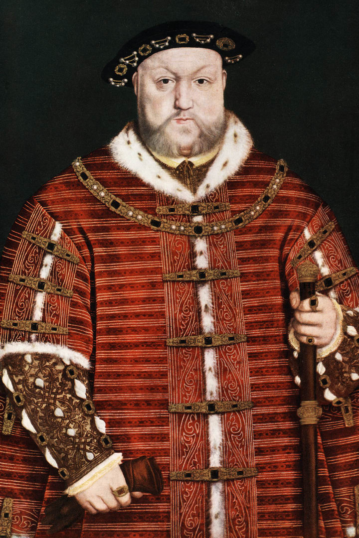 Portrait of King Henry VIII by Hans Holbein the Younger
