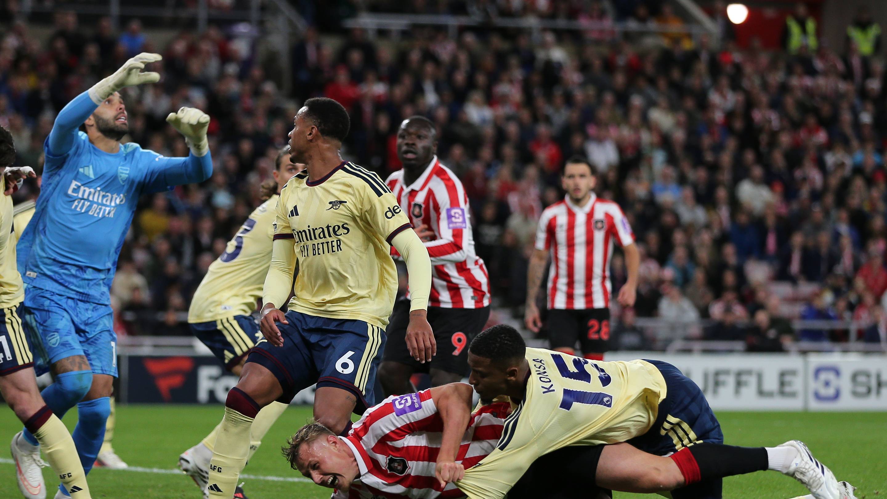 Controversial decisions nearly changed the picture for Arsenal and Man City