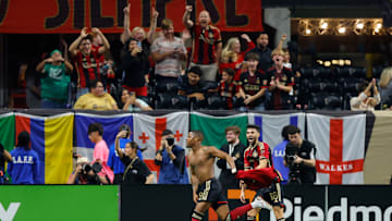 Xande Silva celebrates against Inter Miami 