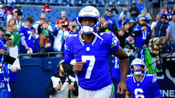 Geno Smith of the Seattle Seahawks